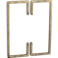 AyrStore 128 mm Antik Rengi Modern Kulp Tek Adet Yarım
