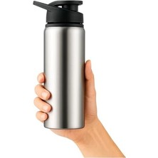 AyrStore 700 ml Çelik Sporcu Matara -Soğuk Tutmaz Askı Kapaklı Suluk