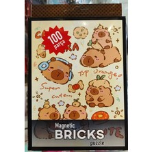 Ada Çanta Kırtasiye Manyetik Puzzle Yap Boz Küçük Boy 100 Parça (15CMX10CM) GF40004