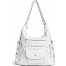 PaminBags Aksesuar Paminbags Yumuşak Kumaşlı Sırt Kullanımlı Salaş 3 Çanta PMN0026