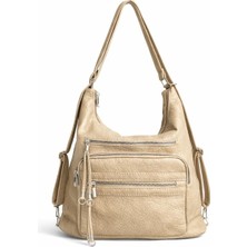 PaminBags Aksesuar Paminbags Yumuşak Kumaşlı Sırt Kulllanımlı Salaş 6 Çanta PMN0029