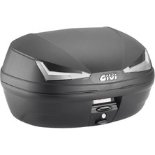 Givi E455NT Motosiklet Arka Çanta Su Geçirmez Tasarım ve Güvenli Kilit Sistemi ile