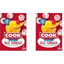 AyrStore Buz Torbası, Kendinden Kilitli (7 Adet/kutu Içi) 2li Paket