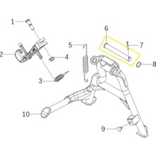 Qj Motor Qj FORTRESS350 Orta Sehpa Mili