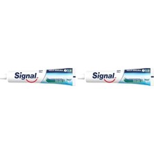 AyrStore Signal Diş Macunu Üçlü Koruma Çürüklere Karşı Beyaz Dişler Ferah Nefes 50 ml 2li Paket
