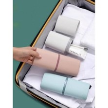 AyrStore Portatif Seyahat Tipi Diş Fırçası ve Macun Saklama Kutusu, Taşınabilir (Yeşil)