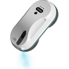 AyrStore Torima S9 Beyaz Su Püskürtmeli Uzaktan Kumandalı Cam Pencere Temizleme Robotu