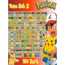 Çakmak Oyun Dükkanı Ingilizce Pokemon Base Set 2 Destesi 130 Pokemon Kartı