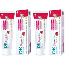 AyrStore Dk Dent Diş Macunu 50ML Çocuk Ahududu 2li Paket