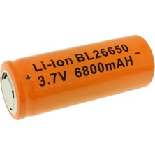 Renas Store BL26650 6800 Mah Şarjlı Pil Ile Cihazlarınızda Maksimum Performansı Yakalayın 3.7V Li-Ion Yapısı Sa