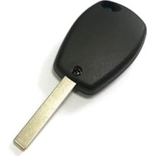 AyrStore Autohan Keys Renault Clio 3, Kangoo 2, Uyumlu 2 Butonlu Siyah Anahtar Kabı, 2006-2012 Model