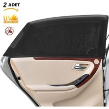 AyrStore 2 Adet Yan Cam Güneşlik Perdesi Kılıfı Oto Araç Arka Yan Cam Güneşliği Perdesi