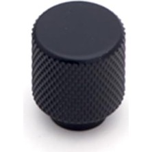 AyrStore Siyah Renkli 08 mm Tek Delikli Kulp
