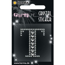 AyrStore Kristal Etiket Harf T