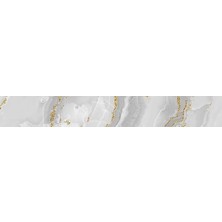 AyrStore Tezgah Üstü Kaplama Folyosu Mutfak Tezgahı Kaplama Calacatta Marble 70 cm x 3 Metre