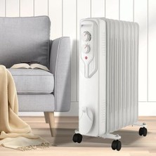 AyrStore 9 Dilim 2000W Yağlı Radyatör Beyaz