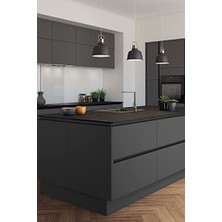 AyrStore Mat Siyah Yapışkanlı Kaplama Folyosu 61 cm x 4 mt