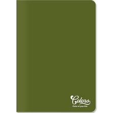 AyrStore Colors A4 60 Yaprak Çizgili Defter, Yeşil