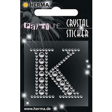 AyrStore Kristal Etiket Harf K