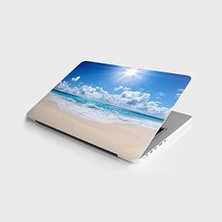AyrStore Laptop Bilgisayar Notebook Pc Kaplama Etiketi Deniz