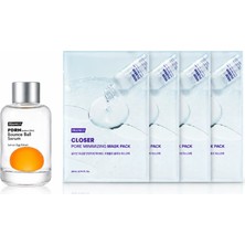 Frankly PDRN Serum + 4 Adet Closer Maske Seti Canlandırıcı Etki ile Tüm Cilt Tiplerine Uygun