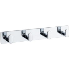 AyrStore System Gl Yapıkanlı Askılık 255 mm Krom - AAS2327 0255 Cr-Cr