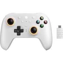 AyrStore 8bitdo Windows ve Için 2 Kablosuz Denetleyici, Tmr Oyun Çubukları, Değiştirilebilir Salon Efekti/dokunmatik Tetikleyiciler, Hareket Kontrolü, Rgb Fire Ring, 8 Speed Kablosuz