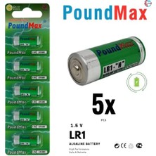 AyrStore 5 Adet 910A (Lr1) 1.5V Alkalin Pil