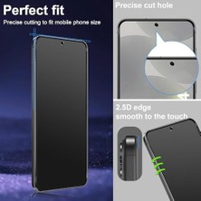 AyrStore Galaxy S24 Plus Için Privacy Temperli Cam – 2 Adet - Yanlardan Siyah Görünüm, Kavisli Kenar, Parmak Izi Azaltıcı, Ultra Ince 0.3mm, Hassas Kesim