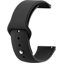 AyrStore 5 46MM Silicone Sport Band Siyah