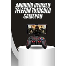 Renas Store Kablosuz Oyun Kolu Bluetooth Joystick Gamepad Android Uyumlu