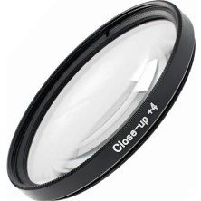 AyrStore Close-Up Filtre Seti 58MM – +1 +2 +4 +10 Diyopter, Optik Cam, Ince Alüminyum Çerçeve, Çift Vidalı, Taşıma Kılıflı (58 mm Lenslerle Uyumludur)
