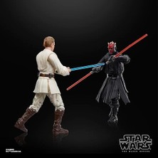 AyrStore Hasbro Series Qui-Gon Jinn, Maul, Obi-Wan Kenobi Aksiyon Figür Seti (The Phantom Menace)