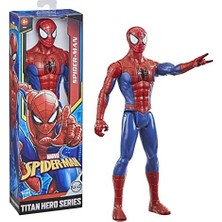 AyrStore Örümcek Adam Titan Hero Dizisi, Eklemli Aksiyon Figürü, Mavi