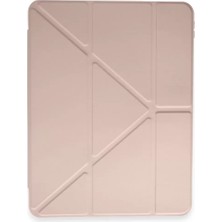 Renas Store Pad 6 Kılıf Kalemlikli Mars Tablet Kılıfı - Gold