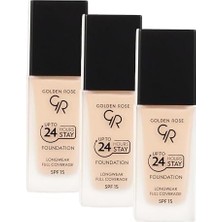 AyrStore Up To 24 Hours Foundation Fondöten No: 07 (3 Paketi)