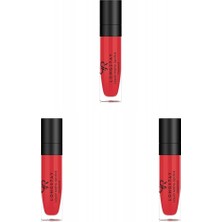 AyrStore Longstay Lipstick No: 31 - Bulaşmayan Kalıcı Likit Mat Ruj (3 Paketi)