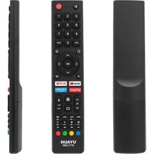 Renas Store Huayu RM-L1718 Changhong Netflıx- Youtube- Prıme Vıdeo- Google Play Tuşlu Unıversal Lcd-Led Tv Kuma