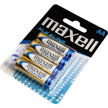 Renas Store Maxell Lr6 Aa Alkalin Kalem Pil 4’lü Paket Blister