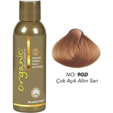 Bilic Home Organic Boya 150Ml. 9GD Çok Açık Altın Sarı