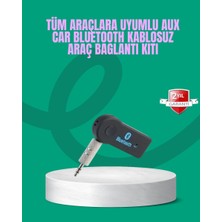 Taşınabilir Bluetooth Aux Araç Müzik ve Konuşma Kiti
