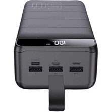 Powerbank Çoklu Şarj Girişi 50.000 Mah Taşınabilir Dijital Göstergeli