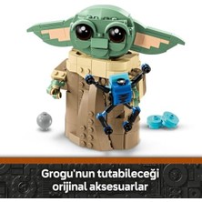 AyrStore : The Mandalorian Uçan Bebek Arabalı 75403-10 Yaş ve Üzeri Kız ve Erkek Çocuklar Için Yaratıcı Oyuncak Yapım Seti, Doğum Günü Hediyesi (1048 Parça)