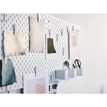 AyrStore Pegboard Aksesuarları (Klip) - 2, Beyaz, 0.5 Litre, IKEAOPC6J127