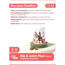 Hip & Joint Plus/köpekler Için Kalça, Eklem ve Kas Gelişimi Destekleyici (60 ADET/120 Gr)