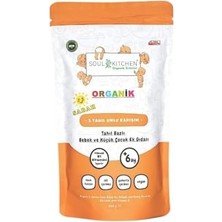 Soul Kitchen Organik Bebek Sabah Maması Tahıl Bazlı B1 Vitaminli Ek Gıda 5 Tahıl Unlu Karışım 250GR