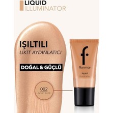 AyrStore Illuminator Doğal Görünüm Veren Kremsi Hafif Dokulu Likit Aydınlatıcı No. 002 - Sunset Glow - 8690604534753