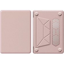 Renas Store Macbook Air 15 2024 Macbook Deri Kapak - Pembe