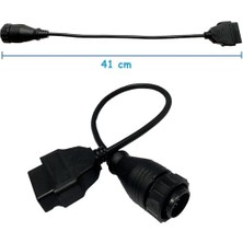 Benz ile Uyumlu 14 Pin'den 16 Pin'e Çevirici Obdıı Tanı Kablosu Adaptörü