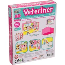 Renas Store Veteriner Maket 3 Boyutlu Puzzle